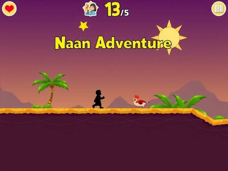 Naan Adventure Game Screenshot